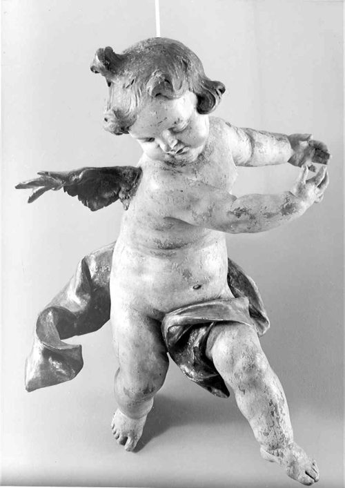 Fliegender Engelputto, 18. Jahrhundert