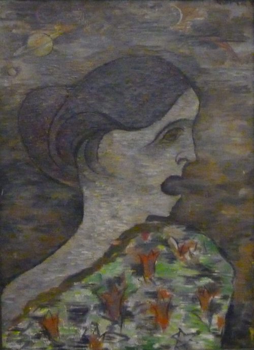 Walter Ophey (Künstler*in), Schreiendes Mädchen, 1919