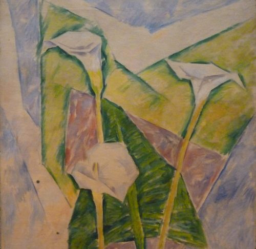 Walter Ophey (Künstler*in), Weiße Callas (Weiße Lilien), 1918–1919