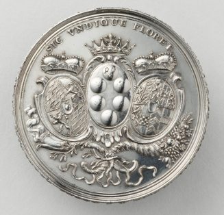 Medaille auf das Ehebündnis zwischen den Häusern Medici, Pfalz-Neuburg und Wittelsbach