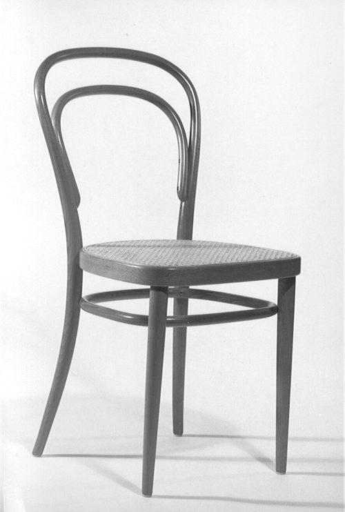 Michael Thonet  (Künstler*in), Stuhl Modell Nr. 214, Entwurf 1859; Herstellung 1984