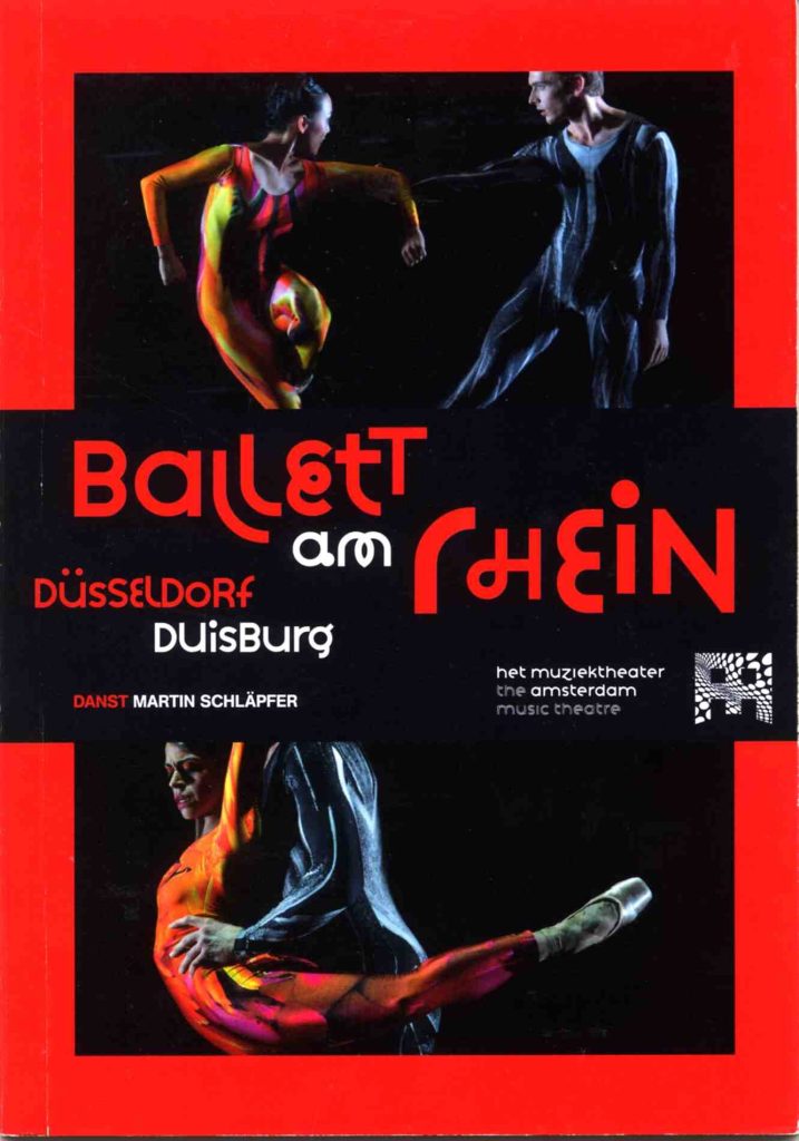 Programmheft zu "Ballett am Rhein Düsseldorf Duisburg danst Martin Schläpfer" 