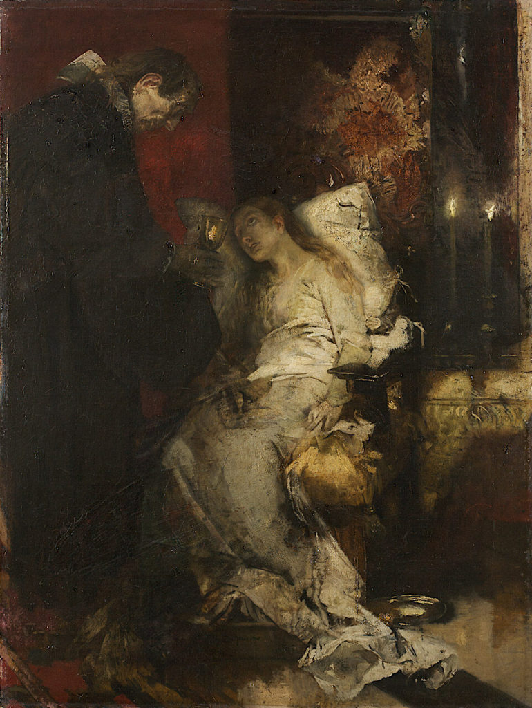 Wilhelm Sohn, Studie zum Gemälde Das letzte Abendmahl, 1891, Kunstpalast, Düsseldorf, Inv.-Nr.  ...