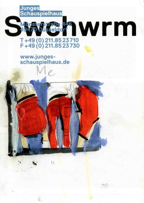 Programmheft zu "Swchwrum" von Toon Tellegen, Guy Cassiers, Erwin Jans 