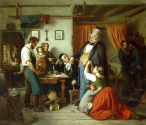 Peter Schwingen, Die Pfändung, 1845, Kunstpalast, Düsseldorf, Inv.-Nr. M 1997-6