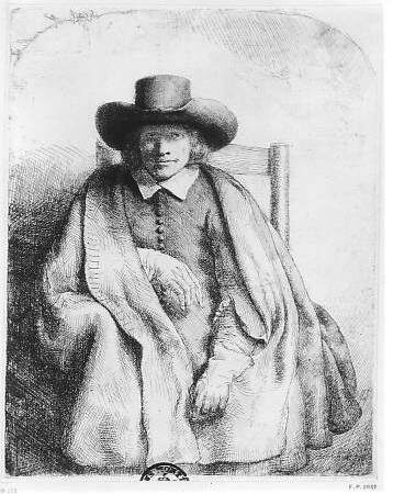 Rembrandt Harmenszoon van Rijn (Künstler*in), Der Kunsthändler Clement de Jonghe, 1651