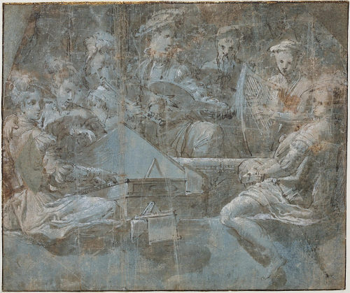 Nicolò dell' Abate (Künstler*in), Das Konzert, um 1543