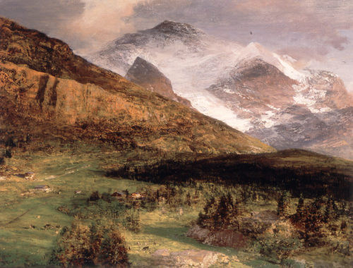 Oswald Achenbach, Wengen, 1897, Kunstpalast, Düsseldorf, Inv.-Nr. M 1979-3