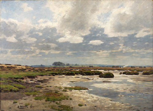 Eugène Dücker, Torfmoor, 1902, Kunstpalast, Düsseldorf, Inv.-Nr. M 4014