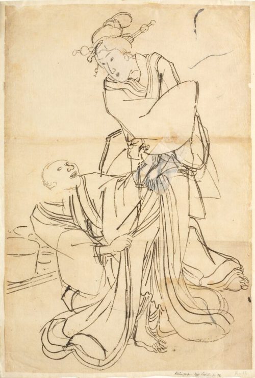 Utagawa Kuniyoshi (Künstler*in), Ein Liebesantrag, 19. Jahrhundert