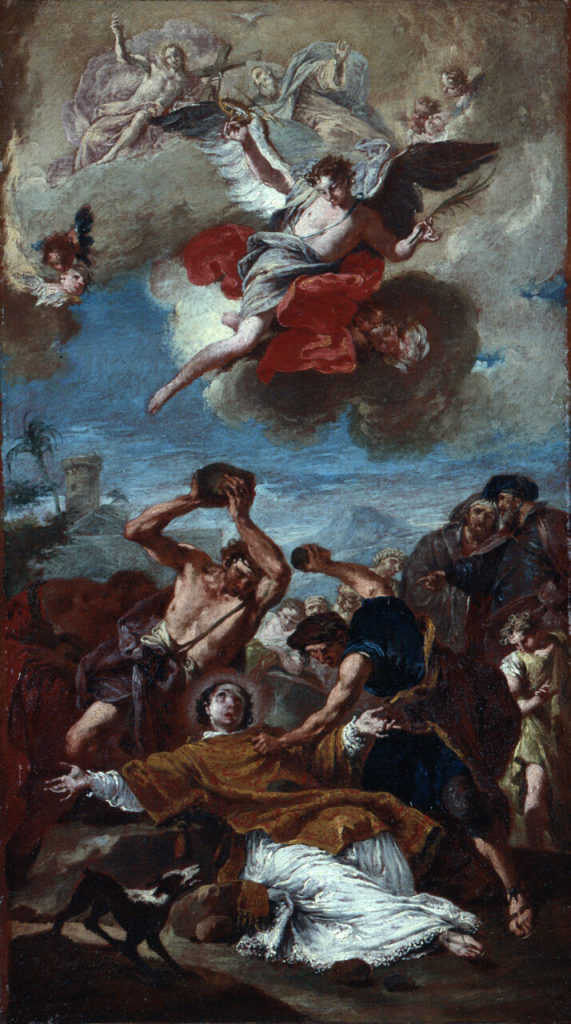 Giambattista Pittoni, Steinigung des heiligen Stephanus, 1739, Kunstpalast, Düsseldorf, Inv.-Nr ...