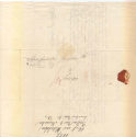 Adresse des Briefes von Karl August Friedrich von Witzleben