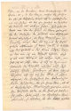 2. Seite des Briefes von Friedrich Hebbel