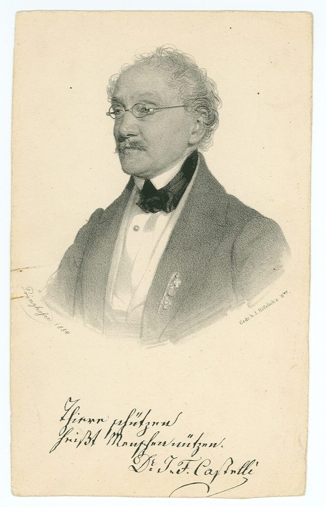 Porträt von Ignaz Franz Ritter von Castelli