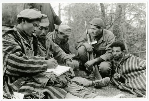 Dirk Alvermann (Fotograf*in), Partisanen bei Lageberatung Algerien 1958, 1958