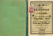 Reisepass von Bernt Engelmann von 1952