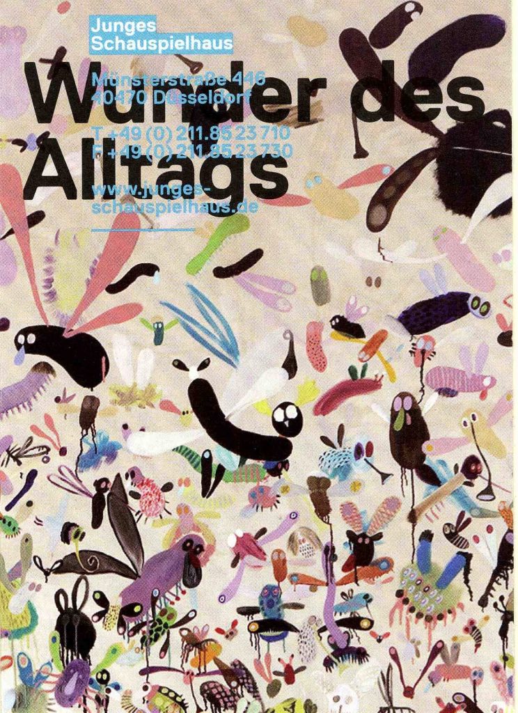 Programmheft zu "Wunder des Alltags" - Theatercollage mit Musik. Düsseldorf, 20.9.2012 (2012/20 ...